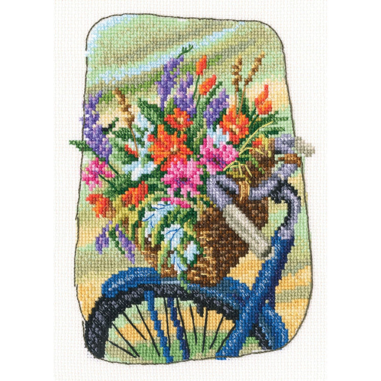 Набор для вышивания крестом «Бабушкин старый сад» С343