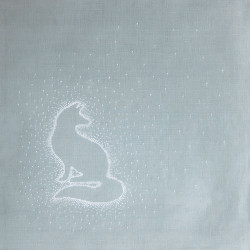 Набор для вышивания крестом "Снежное серебро. Лисица" CU015