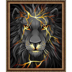 Лавовый лев 40x50 см AZ-1745
