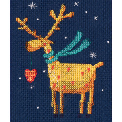 Cross-stitch kit "Golden deer" EH371