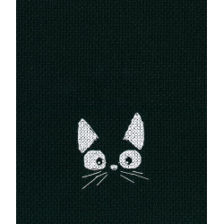 Cross-stitch kit "Among black cats" EH377