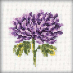 Cross-stitch kit "Chrysanthemums" H166