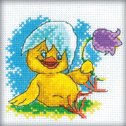 Cross-stitch kit "Chicken" (Easter) H194
