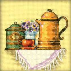 Cross-stitch kit "A Cup of Coffee in The Morning" H199