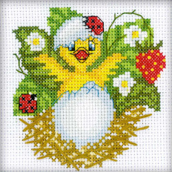 Cross-stitch kit "Happy Easter!" H212