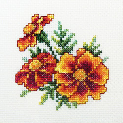 Cross-stitch kit "Marigold" H243