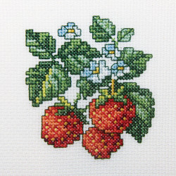 Cross-stitch kit "Wild strawberries" H251