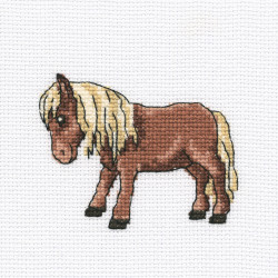 Cross-stitch kit "Tibetan horse" H257