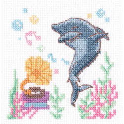 Cross-stitch kit "Shark" H286