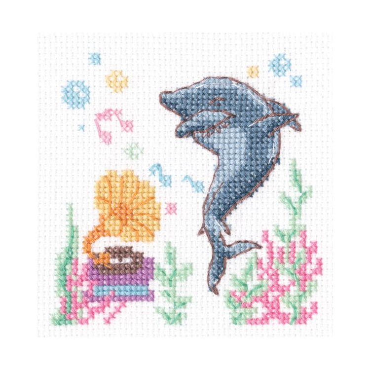 Cross-stitch kit "Shark" H286