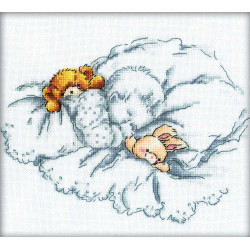 Kreuzstichset „Baby schläft“ M159
