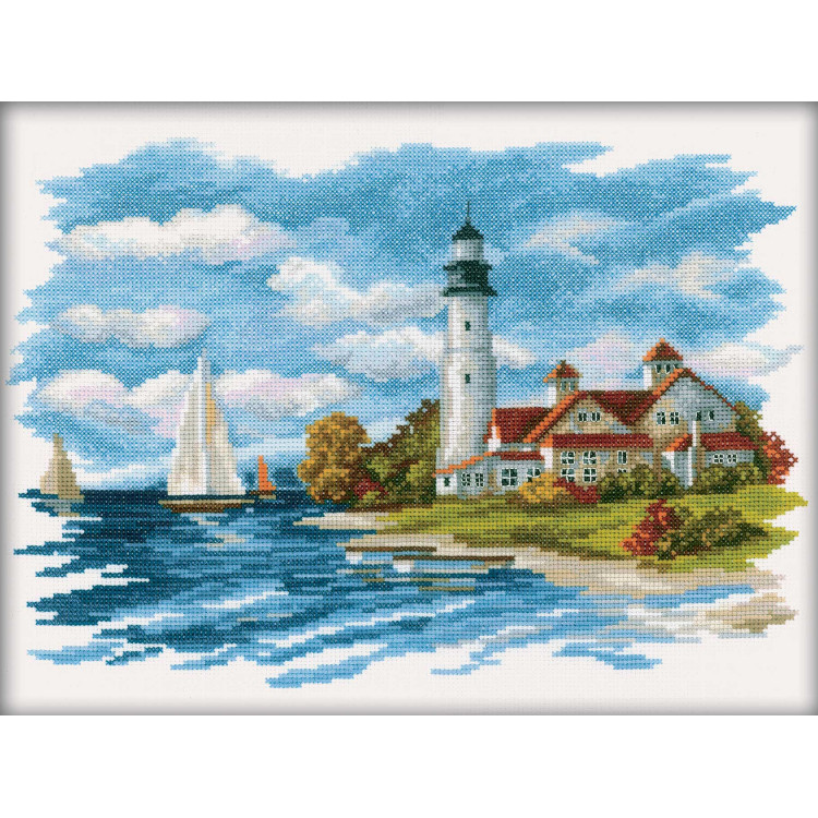 Cross-stitch kit "Seaside Beauty" M198