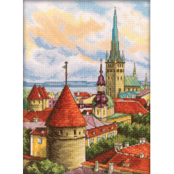 Cross-stitch kit ''Towers of old town'' M200