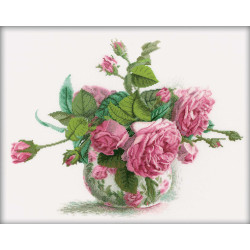 Kreuzstichset „Romantische Rosen“ M202