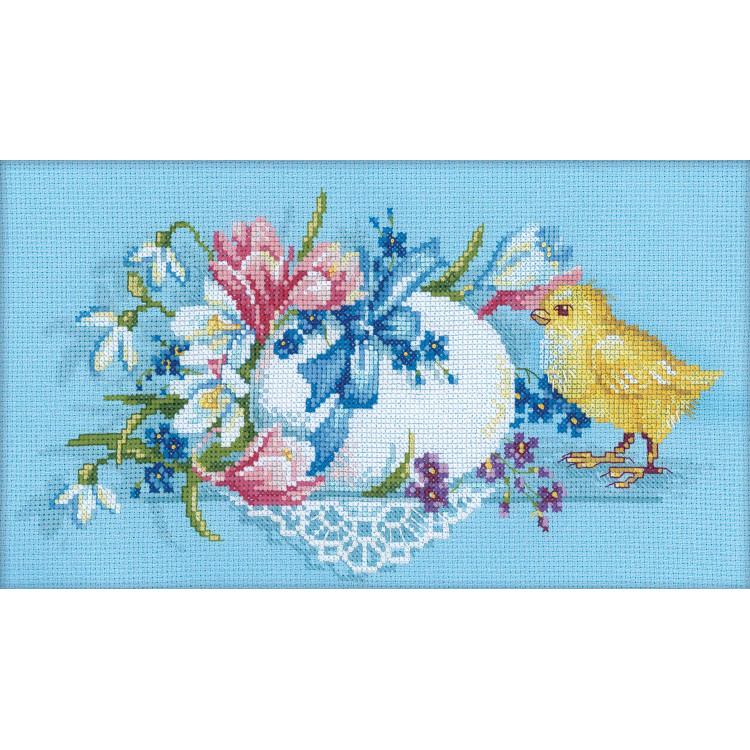 Набор для вышивания крестом «Пасхальный подарок» RTOM219