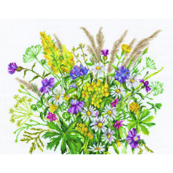 Kreuzstichset „Wildblumen“ M301