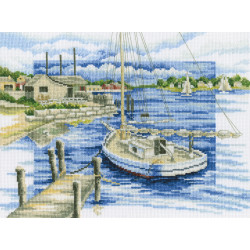 Cross-stitch kit "By the pier" M397