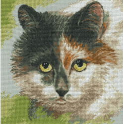 Cross-stitch kit "Cat's eyes" M414