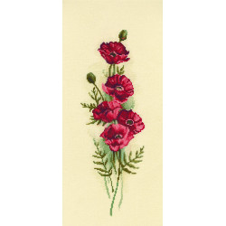 Cross-Stitch Kit "Oriental poppies" M450