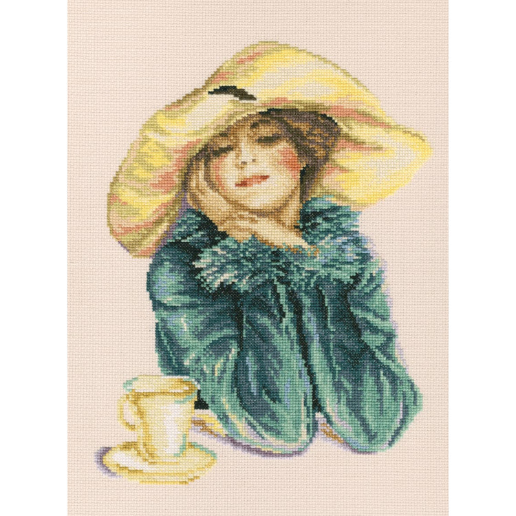 Cross-stitch kit "Mysterious lady" M479