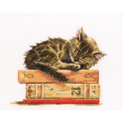 Cross-stitch kit "Cat's dream" M642