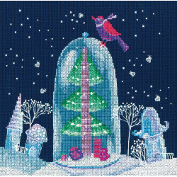 Cross-stitch kit "Winter fairy tale" M649