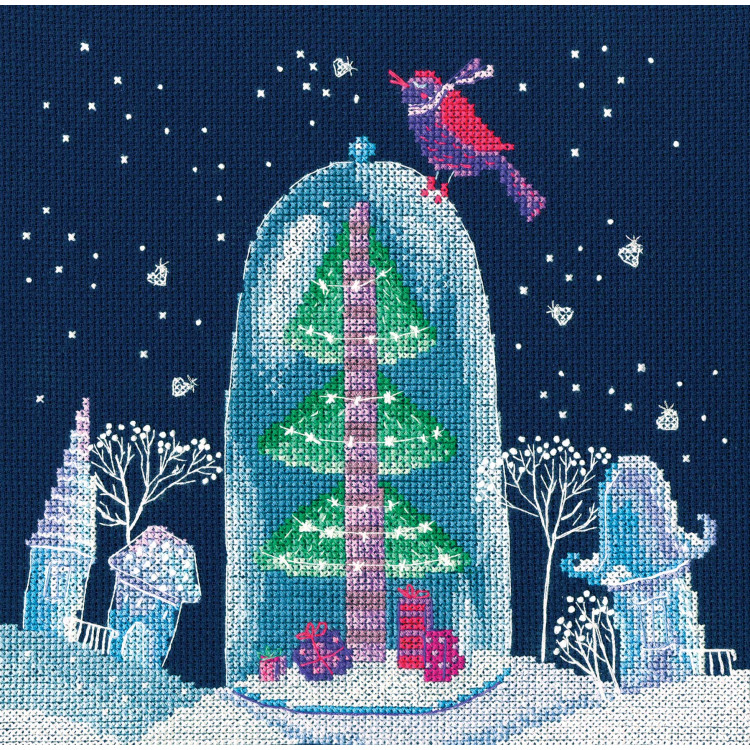 Cross-stitch kit "Winter fairy tale" M649