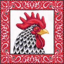 Cross-Stitch kit "Handsome rooster" M660