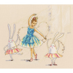 Cross-stitch kit "Dancing with sun twinkles" M661