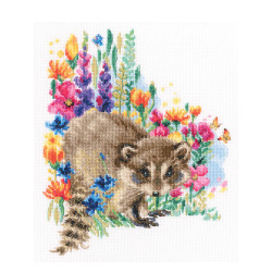 Cross-Stitch Kit "One who loves flowers" M684