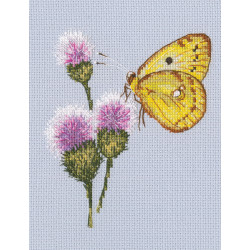 Cross-stitch kit "Flying up to the flower" M752
