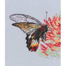 Cross-stitch kit "Nectar for butterfly" M755