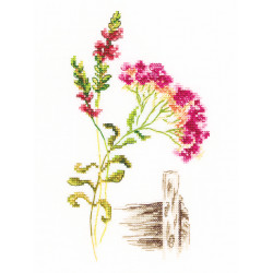 Cross-stitch kit "Bloomy herbs" M777