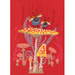 Cross-stitch kit "Mushroom" M795