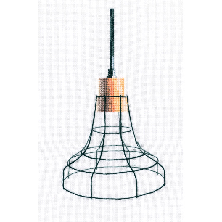 Cross-stitch kit "Loft-styled lamp" M801