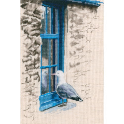 Cross-stitch kit „With the flavour of salt, wind and sun „ M815