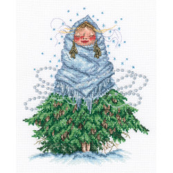 Cross-stitch kit "Don’t be cold, Little fir" M823