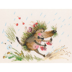 Cross-stitch kit "Into a magical day!." M836