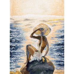 Cross-stitch kit "With the flavour of salt, wind and sun" M848