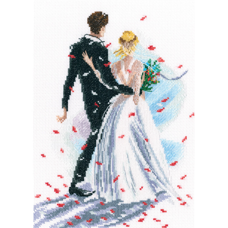 Набор для вышивания крестиком "Мы рядом" M861