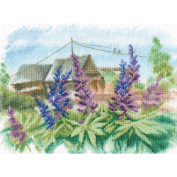 Cross-stitch kit "In the countryside" M879
