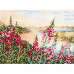 Cross-stitch kit "Where the firweed blooms" M881