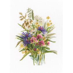 Cross-stitch kit "Charm of summer herbs" M883