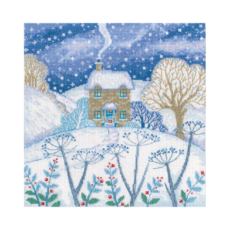 Kreuzstich-Set "In einem Wintermärchen" RTOM926