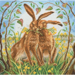 Cross-stitch kit "When spring comes" M943