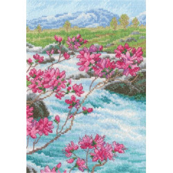 Cross-stitch kit "In the moment" M963