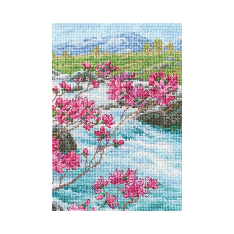 Cross-stitch kit "In the moment" M963