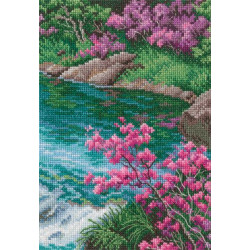 Cross-stitch kit "In the moment" M964
