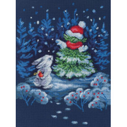 Cross-stitch kit "Gift for a Christmas tree" M973
