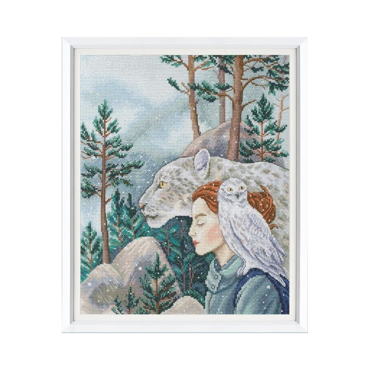 Cross-stitch kit "Three of us" M981